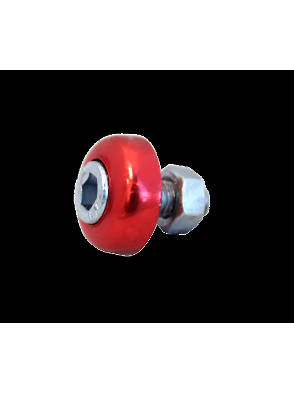 TORNILLO ORIGINAL PARA PLACA TIPO ALLEN ROJO