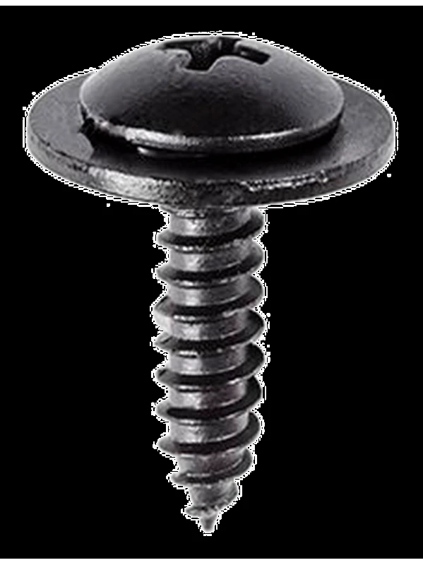 TORNILLO PARA METAL CON CABEZA ANCHA Y ARANDELA