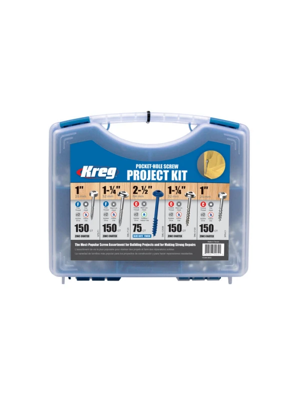 KREG KIT DE TORNLLOS PARA PROYECTOS
