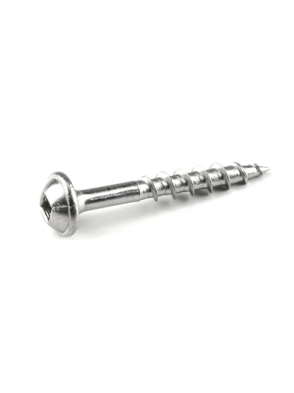 KREG TORNILLO EN ACERO INOXIDABLE ROSCA GRUESA CABEZA MAXI-LOC