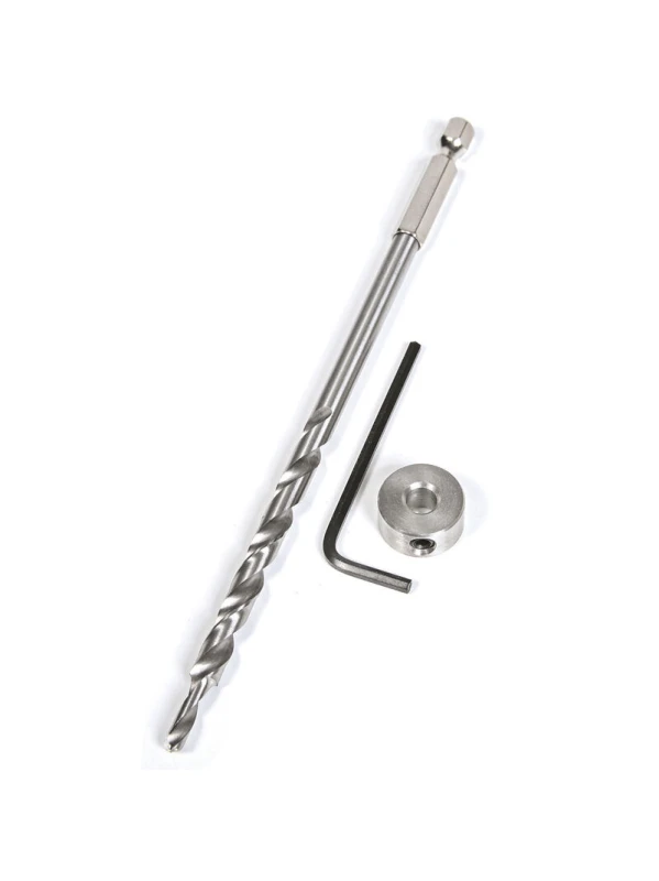 KREG SET BROCA DECK JIG COLLAR DE PROFUNDIDAD Y LLAVE ALLEN