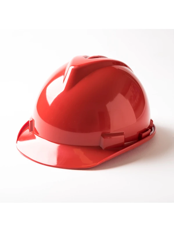 STEELPRO CASCO DE SEGURIDAD ROJO CON RACHET (SPC-221 )