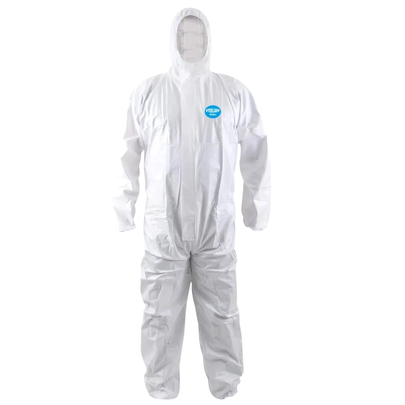 STEELPRO BUZO DESECHABLE CON CIERRE STEELGEN PLUS+ ISP BLANCO