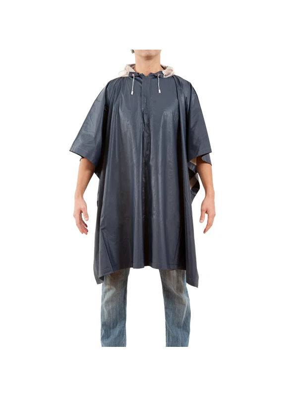 STEELPRO PONCHO IMPERMEABLE DE PVC CON GORRO