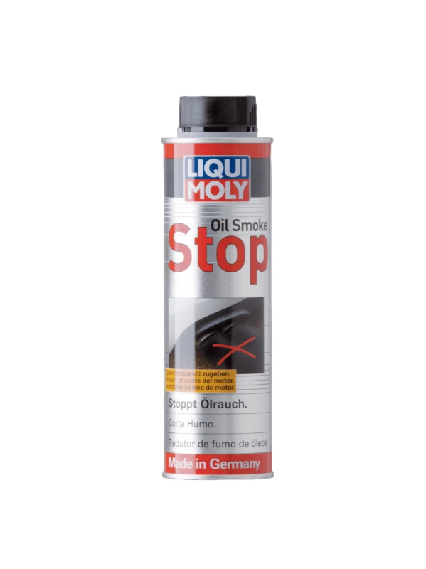OIL SMOKE STOP ADITIVIO CORTADOR DE HUMO PARA ACEITE MOTORES DIESEL Y GASOLINA 300ML