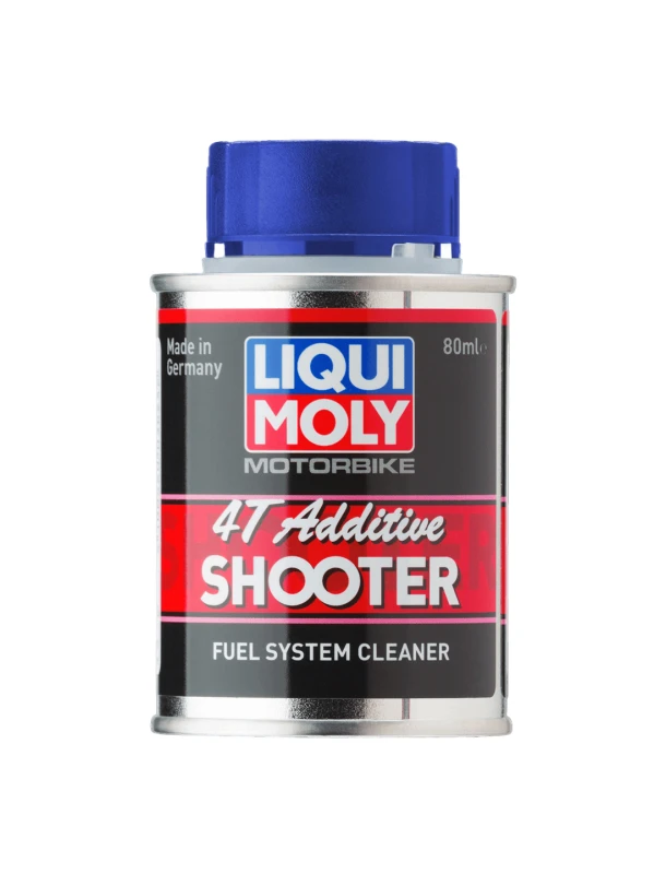 MOTORBIKE 4T SHOOTER ADITIVO LIMPIADOR SISTEMA COMBUSTIBLE PARA MOTOS 4 TIEMPOS 80ML