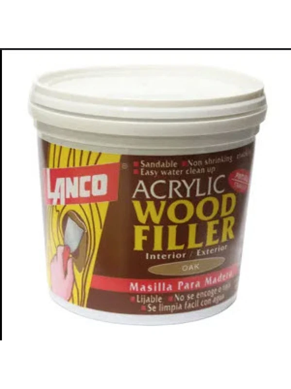 MASILLA MADERA ACRYLIC FILLER ROBLE 1/4