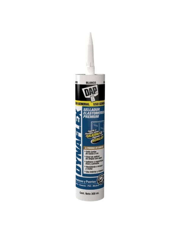 DAP SELLADOR ACRILICO PREMIUM DYNAFLEX 230 NEGRO 300ML