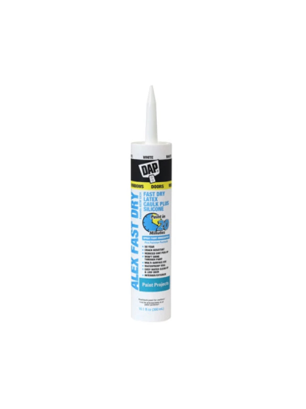 DAP SELLADOR ACRILICO SILICONIZADO DYNALEX FAST DRY BLANCO 300ML