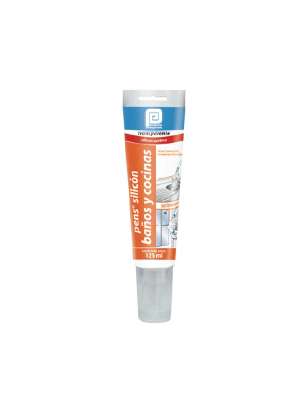 PP SILICON 100% BAÑOS Y COCINAS ANTIHONGOS TRANSP 3TG BLISTER