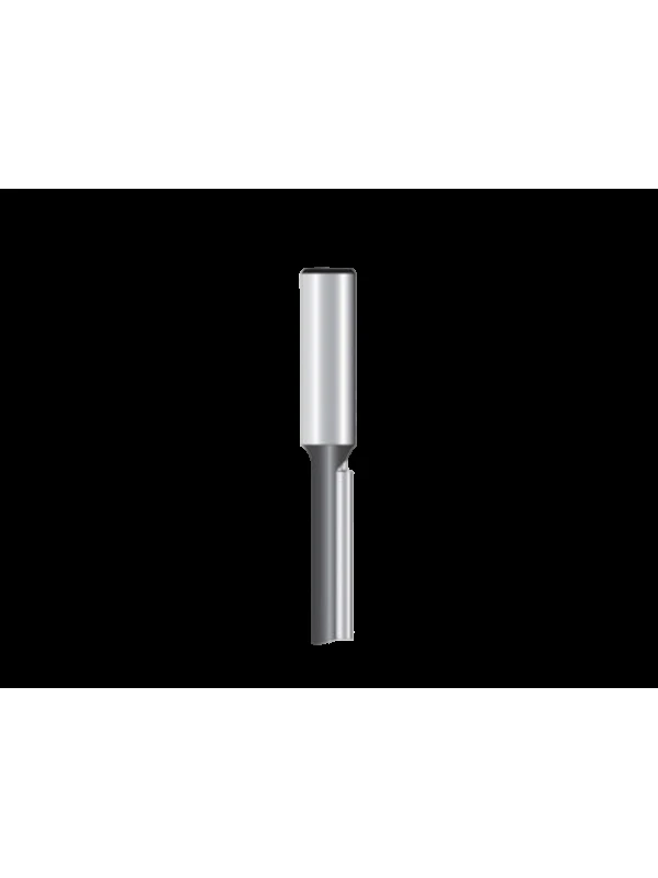 FRESA RECTA PARA ROUTER ESPIGA DE 1/4" Y LARGO DE 2"