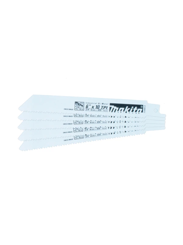 sIERRAS PARA SIERRA SABLE 6" TODO PROPÓSITO BI-METAL 10DPP PAQUETE DE 5 UNIDADES 723064-A-5