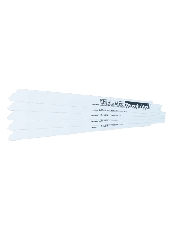 SIERRAS PARA SIERRA SABLE 9" CORTE DE MADERA 6DPP BI-METAL PAQUETE DE 5 UNIDADES 723055-A-5