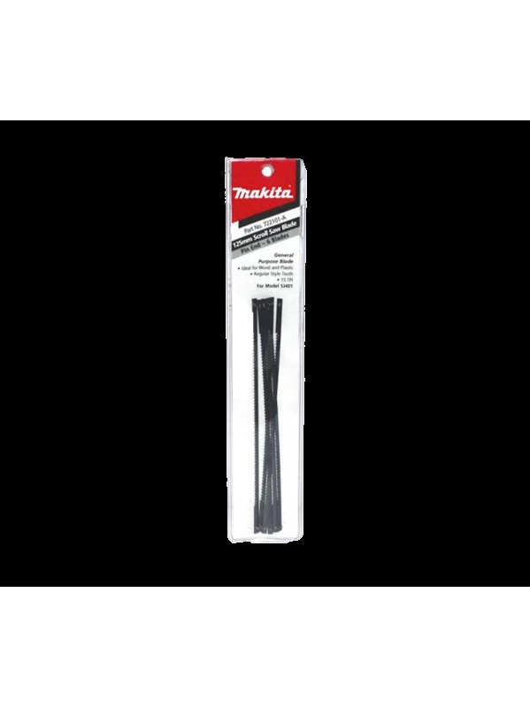 HOJA PARA CALADORA SJ401 GRUESA CON PIN 15 DIENTES X PULGADA, PAQUETE DE 6 UNIDADES 722101-A