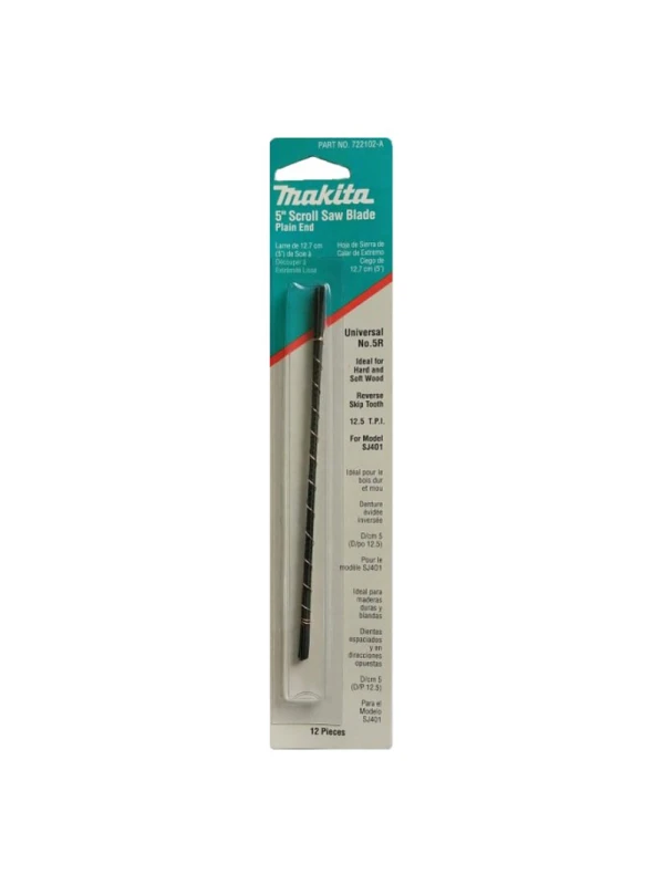 HOJA PARA CALADORA SJ401, GRUESA SIN PIN 11 DIENTES X PULGADA, PAQUETE DE 12 UNIDADES 722103-A