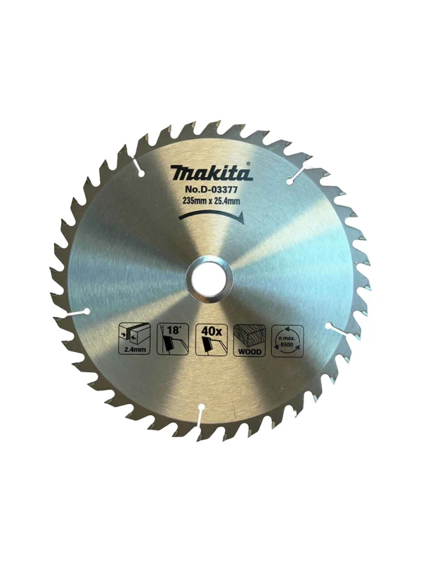 DISCO SIERRA CIRCULAR PARA MADERA 9-1/4" 40 DIENTES D-03377
