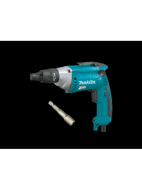 ATORNILLADOR ELECTRICO 1/4" 570W 2500RPM + ADAPTADOR MAGNETICO PARA PUNTAS 5/16"X2-9/16" ( FS2500 + B-45082 )