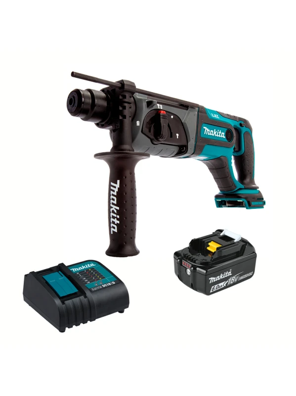 ROTOMARTILLO SDS-PLUS 13/16" BATERIA LI-ION 18V 1.9J 1100RPM 4000IPM CON 1 BAT. 6AH + CARGADOR ( DHR241ZX06 )