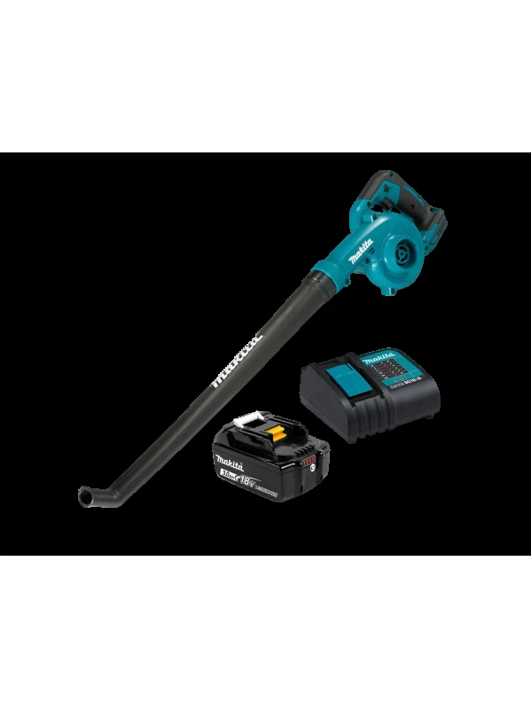 SOPLADORA A BATERIA LITIO-ION 18V 113CFM 18000RPM 2.5N + BATERIA 5AH + CARGADOR DC18RC ( DUB186 )