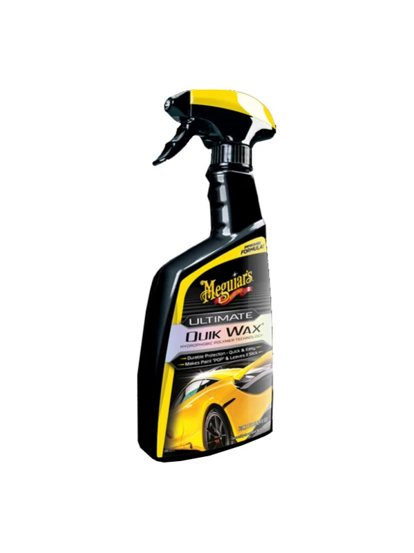 CERA SPRAY APLICADO EN SECO Y MOJADO ULTIMATE QUIK WAX