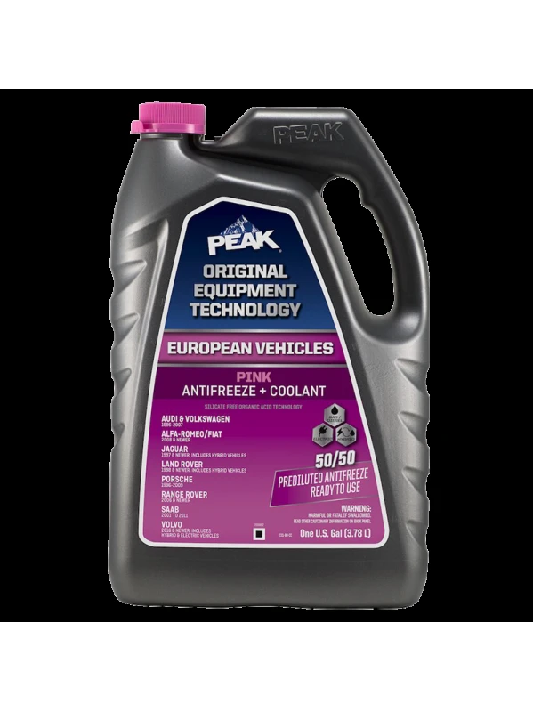 COOLANT REFRIGERANTE 50/50 OET EUROPEAN ROSADO GALON