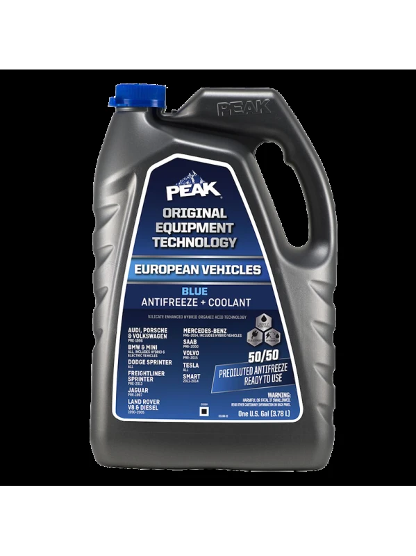 COOLANT REFRIGERANTE 50/50 OET EUROPEAN AZUL GALON