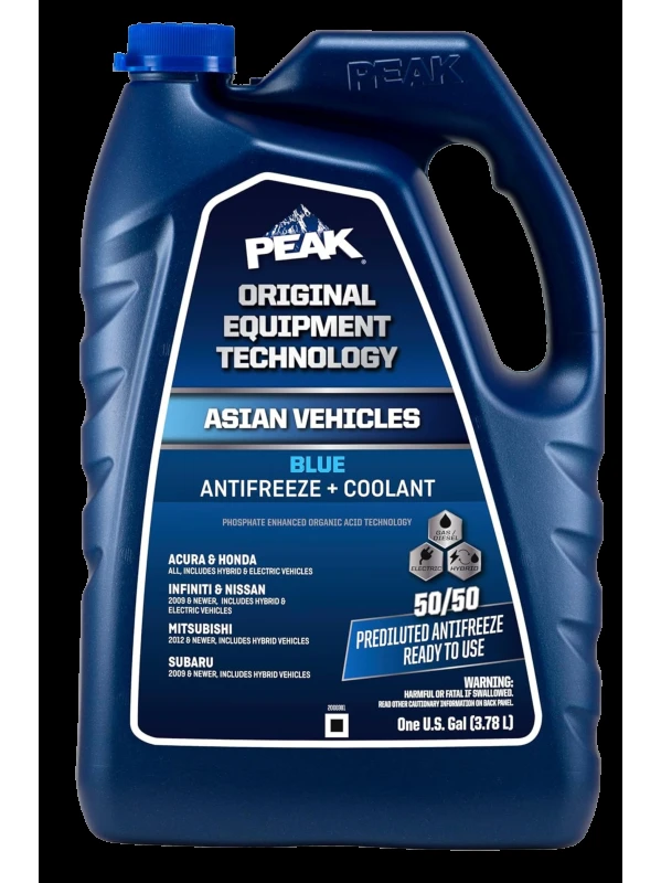 COOLANT REFRIGERANTE 50/50 OET ASIAN AZUL GALON