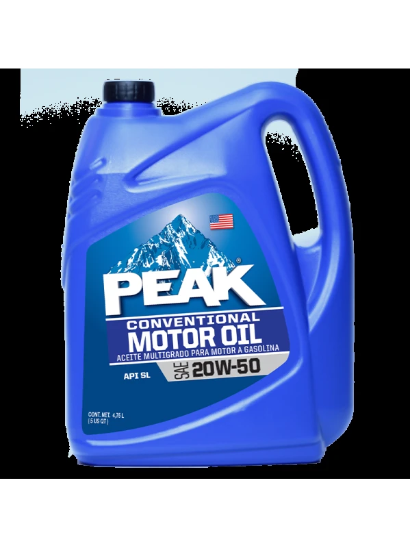 ACEITE PARA MOTOR MINERAL SAE 20W-50 SN 5 CUARTOS