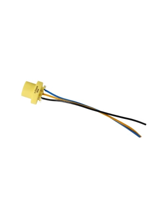 SOCKET PARA 9004/7 AMARILLO CON CABLE
