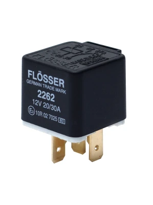 MINI RELE 12V 20/30A 5 TERMINALES
