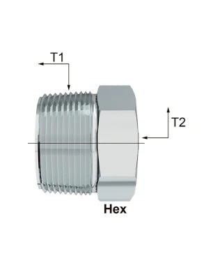 BUSHING NPT ( H24SB )