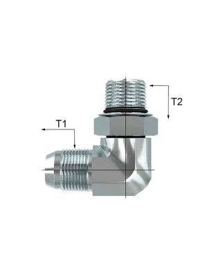 MACHO JIC - MACHO SAE CON ORING A 90° ( H849-FSO )