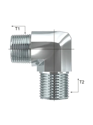 MACHO ASIENTO PLANO CATERPILAR - MACHO NPT A 90° ( H849-TT )