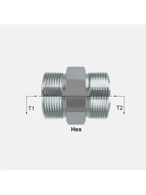 UNION MACHO CATERPILAR ( H842-TT )