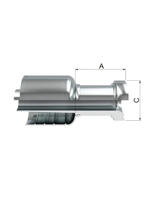 FLANGE RECTO SAE ( ACOPLE PLATO SERIE 61 ) ( FKPA )