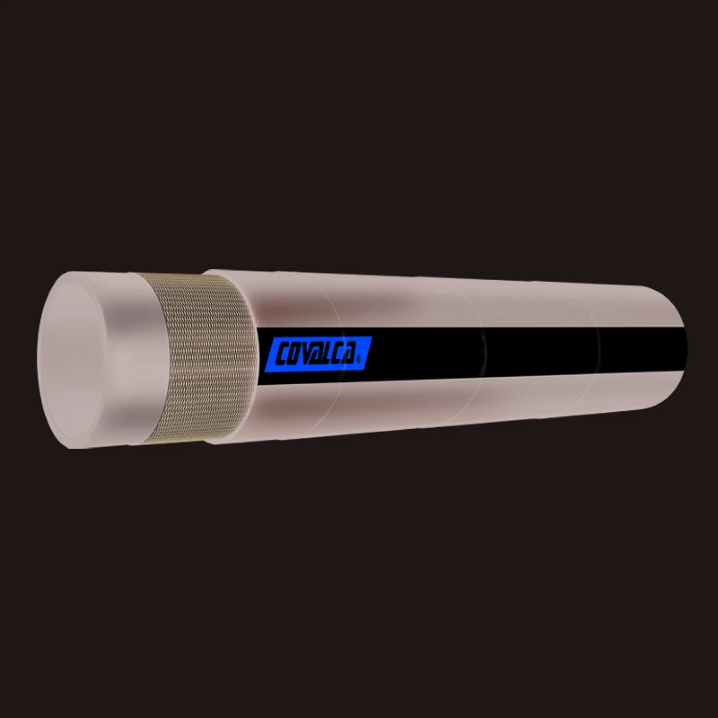 MANGUERA NEGRA PARA GASOLINA DE 1 MALLA TEXTIL 100R6 ( H0106 )