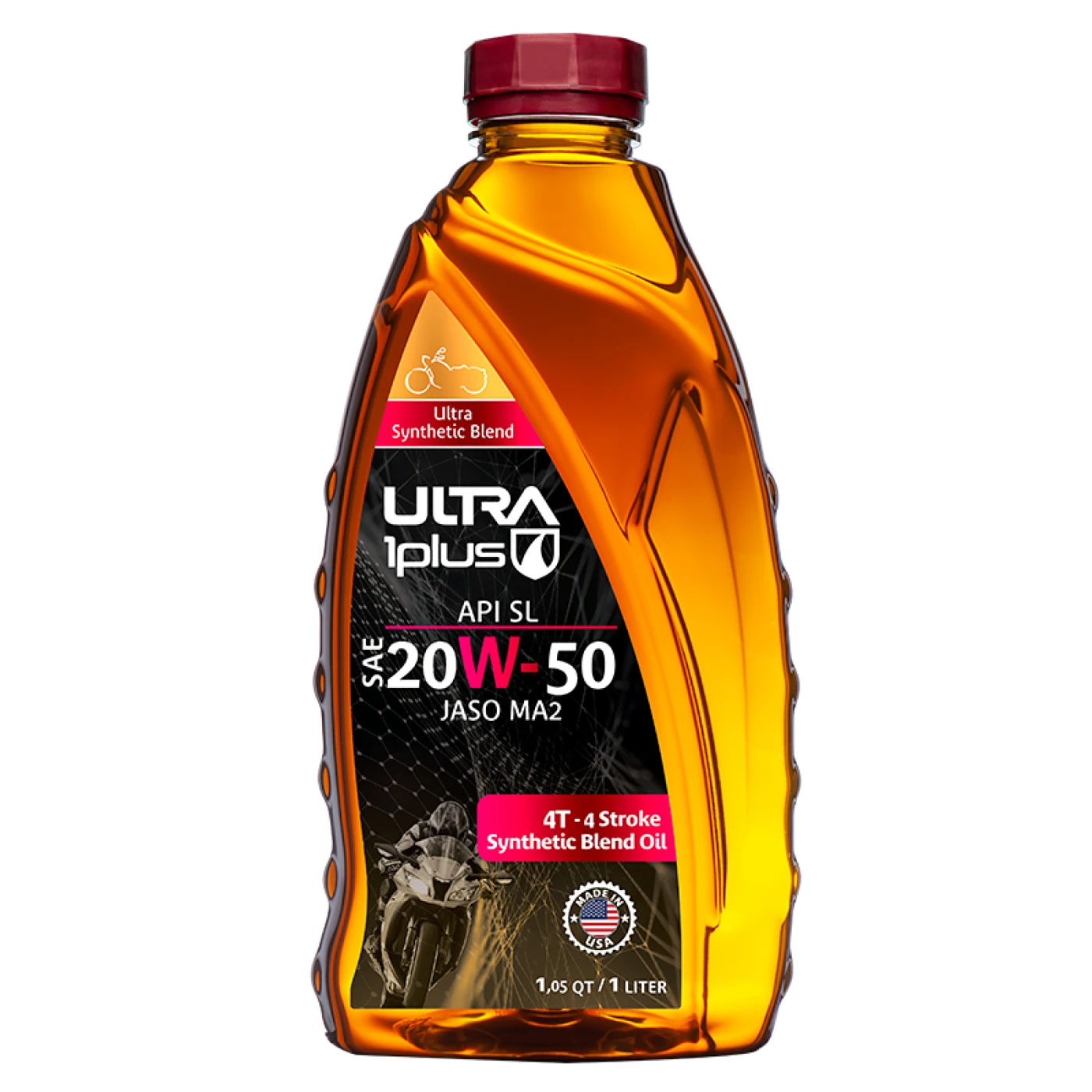 ACEITE PARA MOTOCICLETAS 20W-50 SEMISINTETICO 4 TIEMPOS
