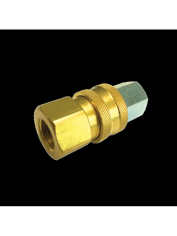 JUEGO DE ACOPLE RAPIDO PARA HYDROJETS CON HEMBRA NPT CUERPO 3/8 X 3/8 NPT ( CV80-06SET1 )