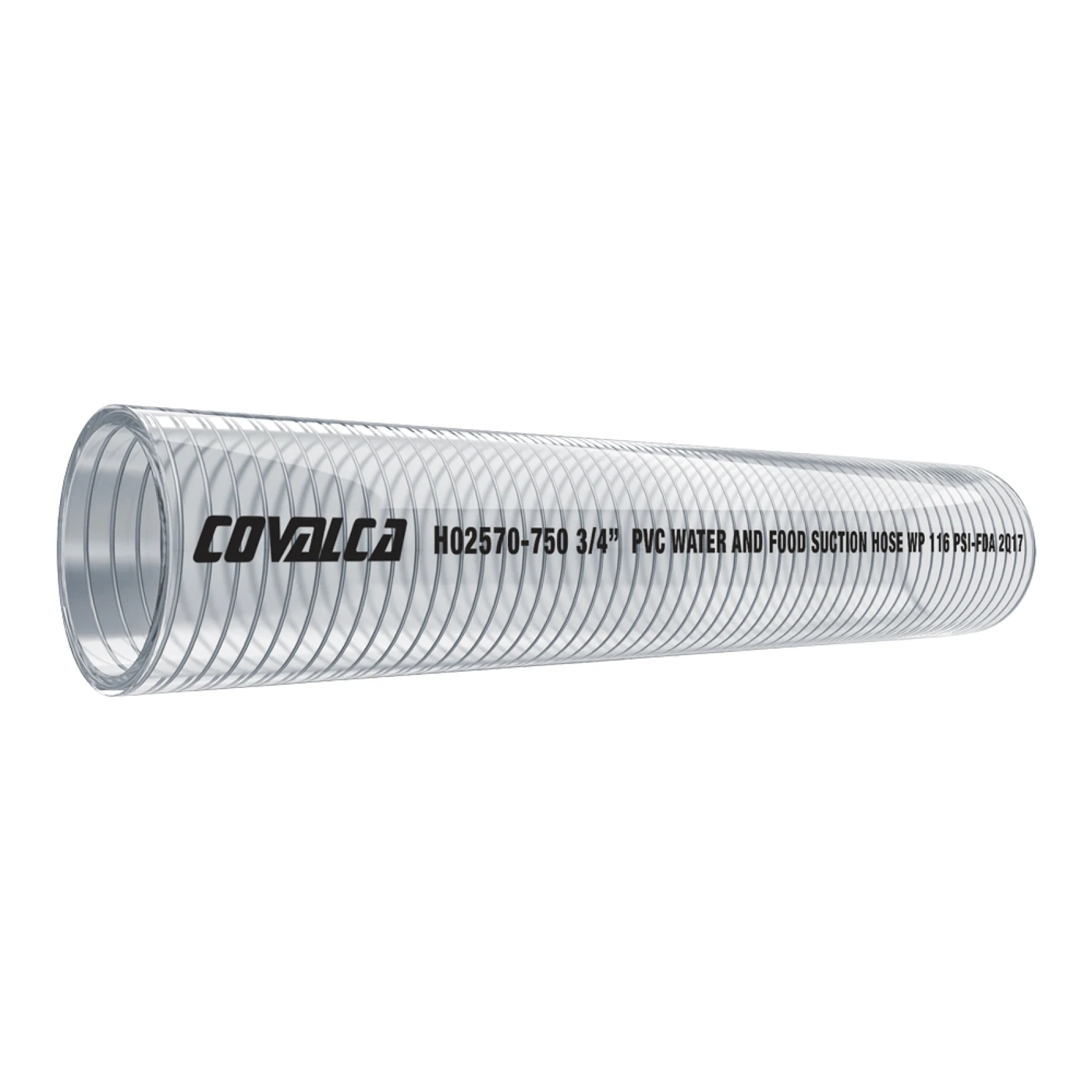 MANGUERA PARA SUCCION DE AGUA Y ALIMENTOS CON REFUERZO DE ALAMBRE ( H02570 )